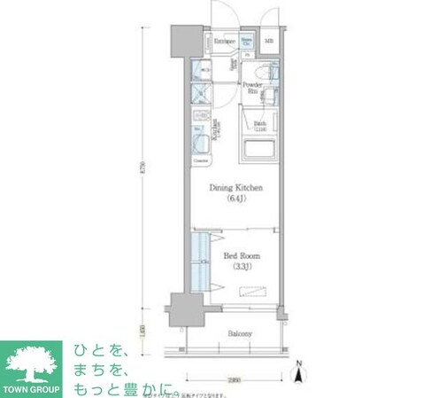 アーバネックス深川住吉の物件間取画像